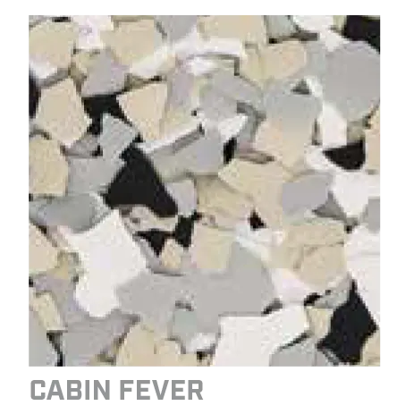 Cabin Fever decorative flake blend