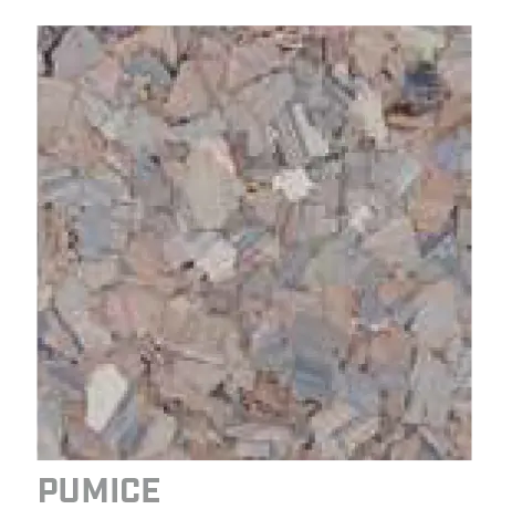 Pumice decorative flake blend